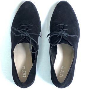 Bar 111 suede oxfords